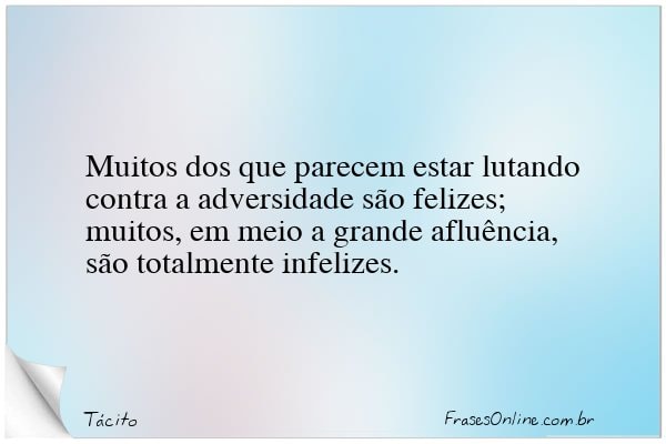 Frase de Tácito