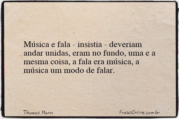Frase de Thomas Mann