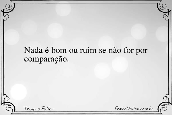Frase de Thomas Fuller