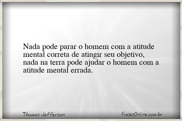 Frase de Thomas Jefferson