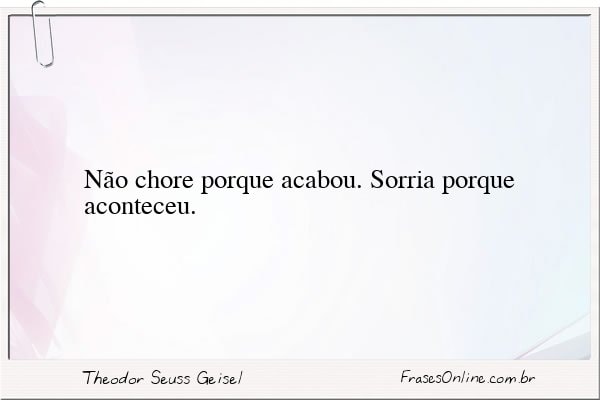 Frase de Theodor Seuss Geisel