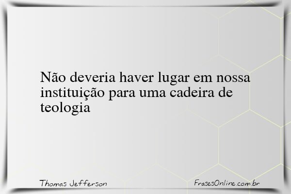Frase de Thomas Jefferson