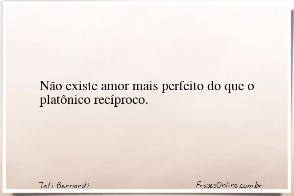 Frase de Tati Bernardi