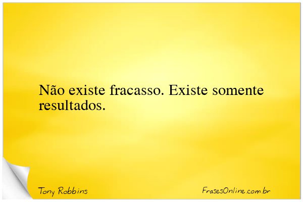 Frase de Tony Robbins