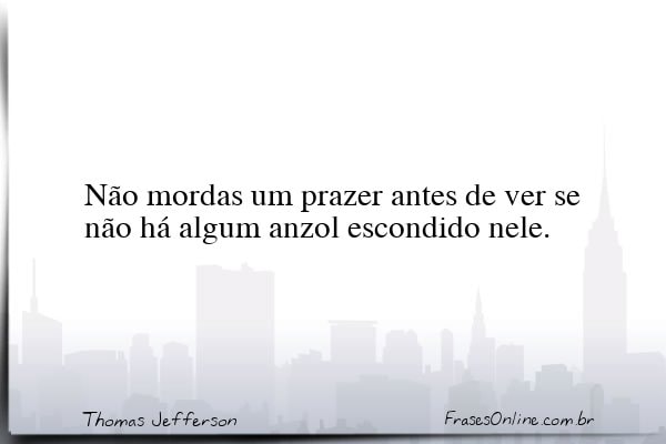 Frase de Thomas Jefferson