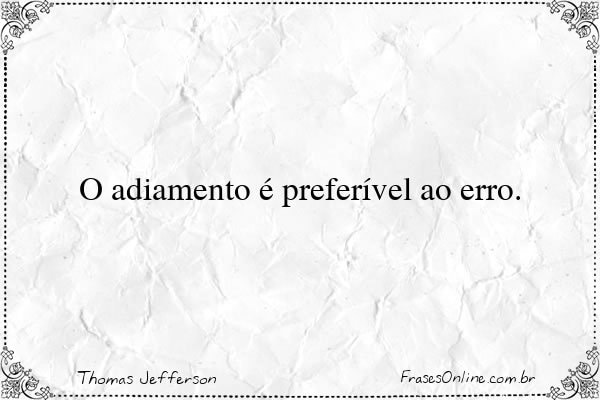Frase de Thomas Jefferson