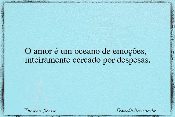 Frase de Thomas Dewar