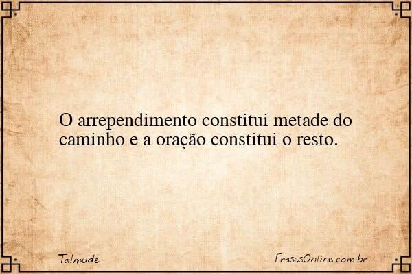 Frase de Talmude