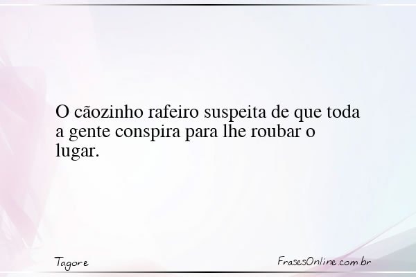 Frase de Tagore