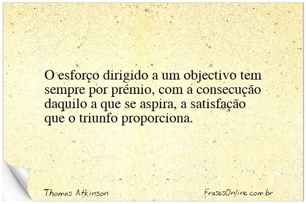 Frase de Thomas Atkinson