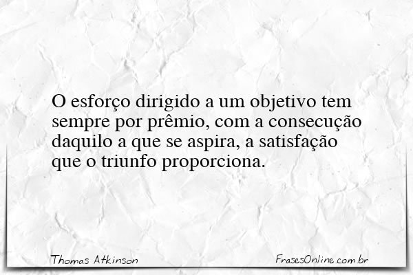 Frase de Thomas Atkinson