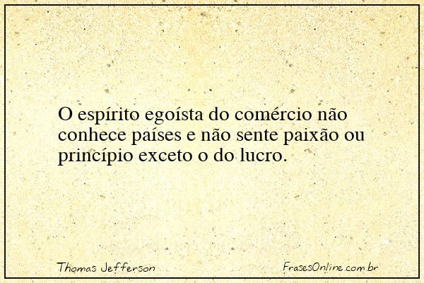 Frase de Thomas Jefferson