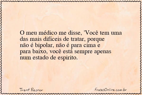 Frase de Trent Reznor