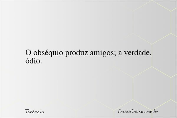 Frase de Terêncio