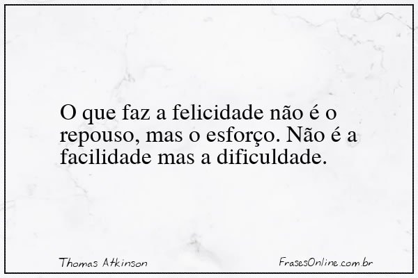 Frase de Thomas Atkinson