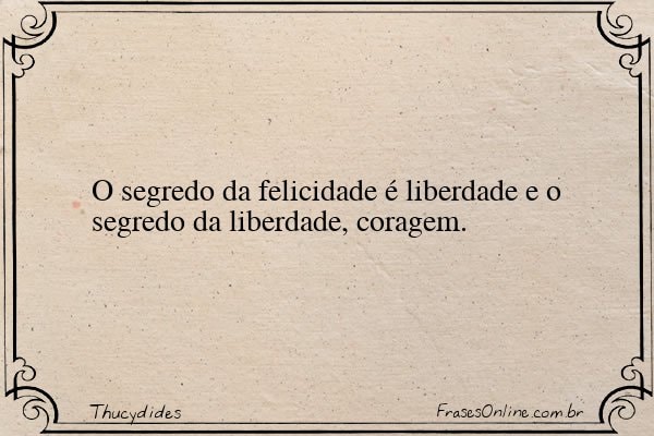 Frase de Thucydides