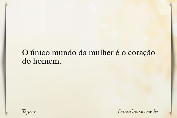 Frase de Tagore