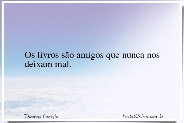 Frase de Thomas Carlyle