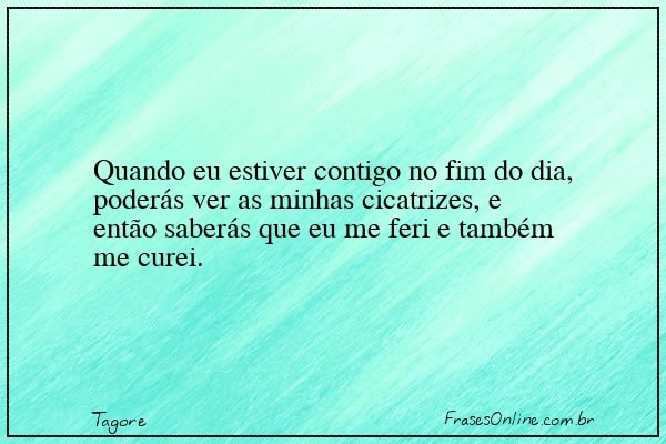 Frase de Tagore