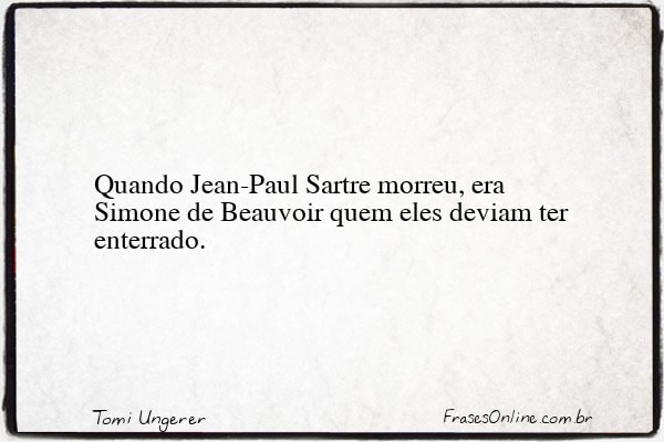Frase de Tomi Ungerer
