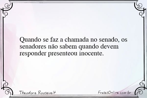 Frase de Theodore Roosevelt