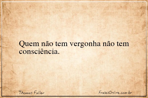 Frase de Thomas Fuller