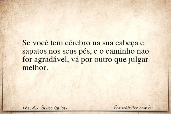 Frase de Theodor Seuss Geisel