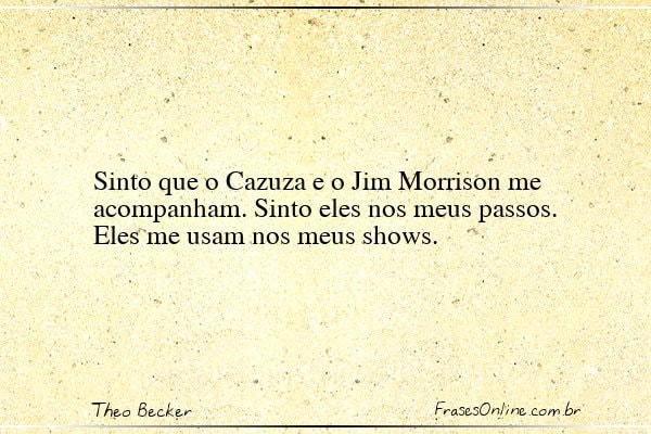 Frase de Theo Becker