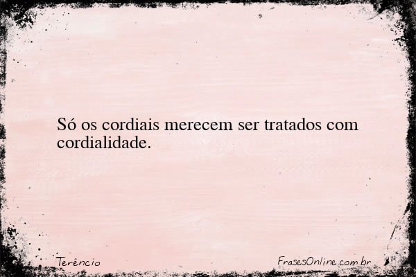 Frase de Terêncio