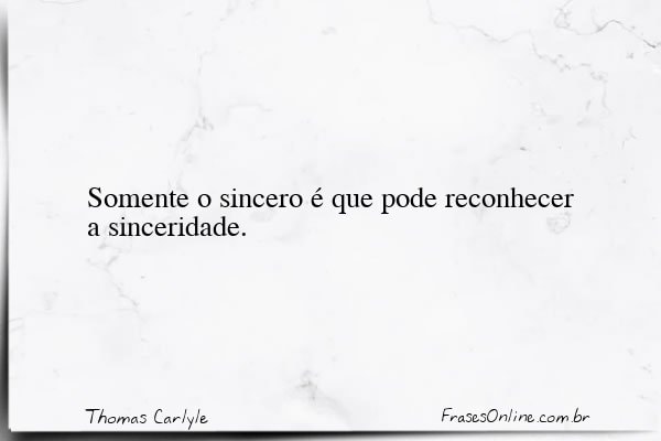 Frase de Thomas Carlyle