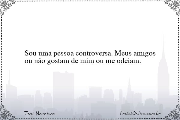 Frase de Toni Morrison