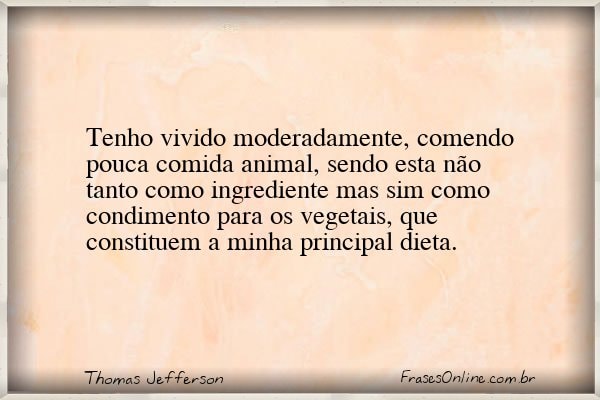 Frase de Thomas Jefferson