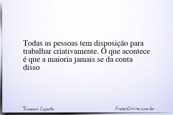 Frase de Truman Capote