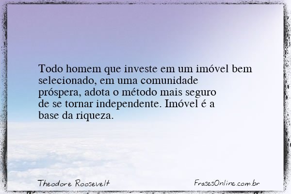 Frase de Theodore Roosevelt