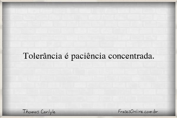 Frase de Thomas Carlyle