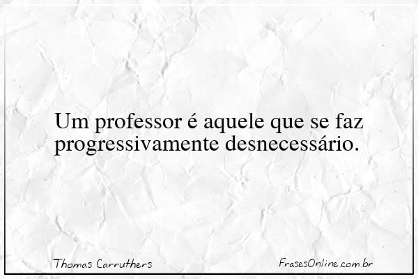Frase de Thomas Carruthers