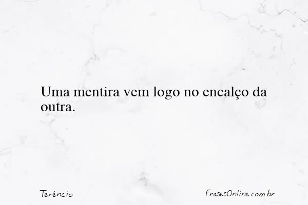 Frase de Terêncio
