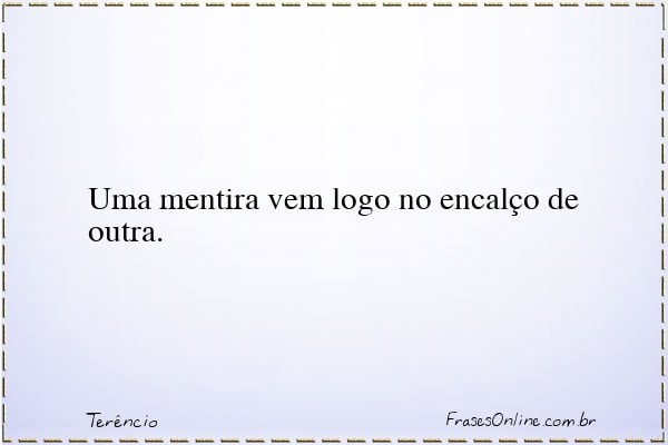 Frase de Terêncio