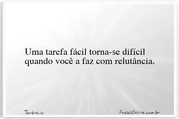 Frase de Terêncio
