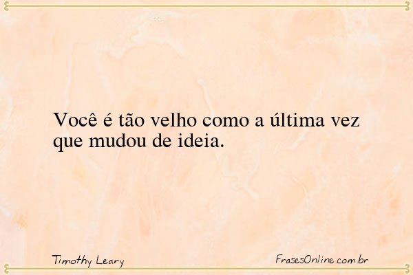 Frase de Timothy Leary