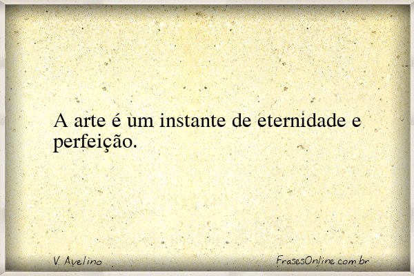 Frase de V. Avelino