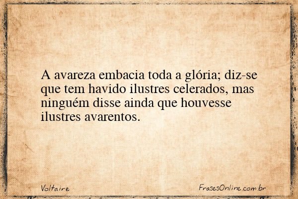 Frase de Voltaire