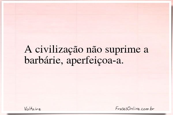 Frase de Voltaire