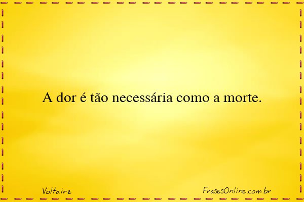 Frase de Voltaire
