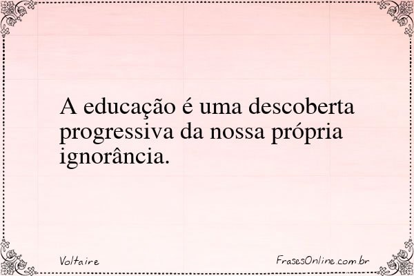 Frase de Voltaire