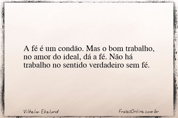 Frase de Vilhelm Ekelund