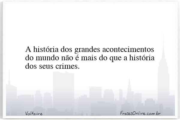 Frase de Voltaire