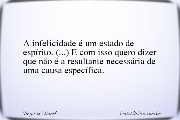 Frase de Virginia Woolf