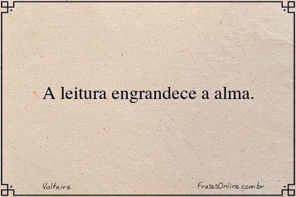 Frase de Voltaire