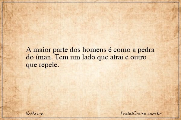 Frase de Voltaire
